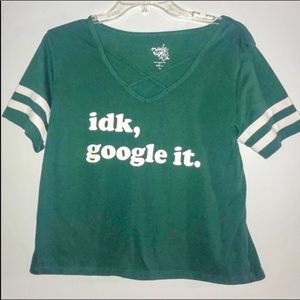 Made Right Juniors Short Sleeve Top